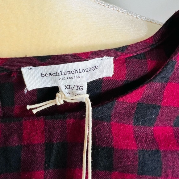 Beach Lunch Lounge Roberta Bell Sleeve Smocked Top - Picture 6 of 8